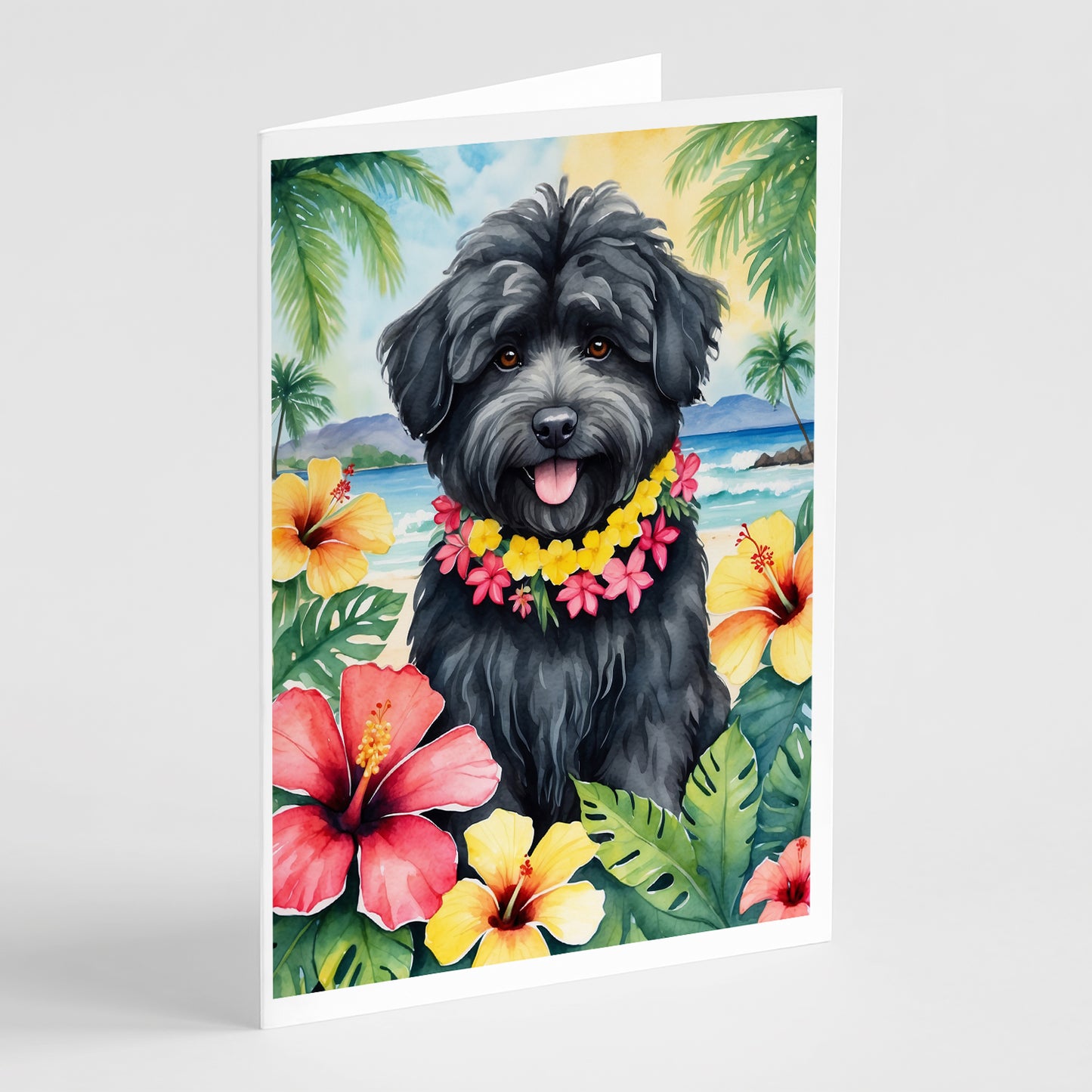 Buy this Puli Luau Greeting Cards Pack of 8