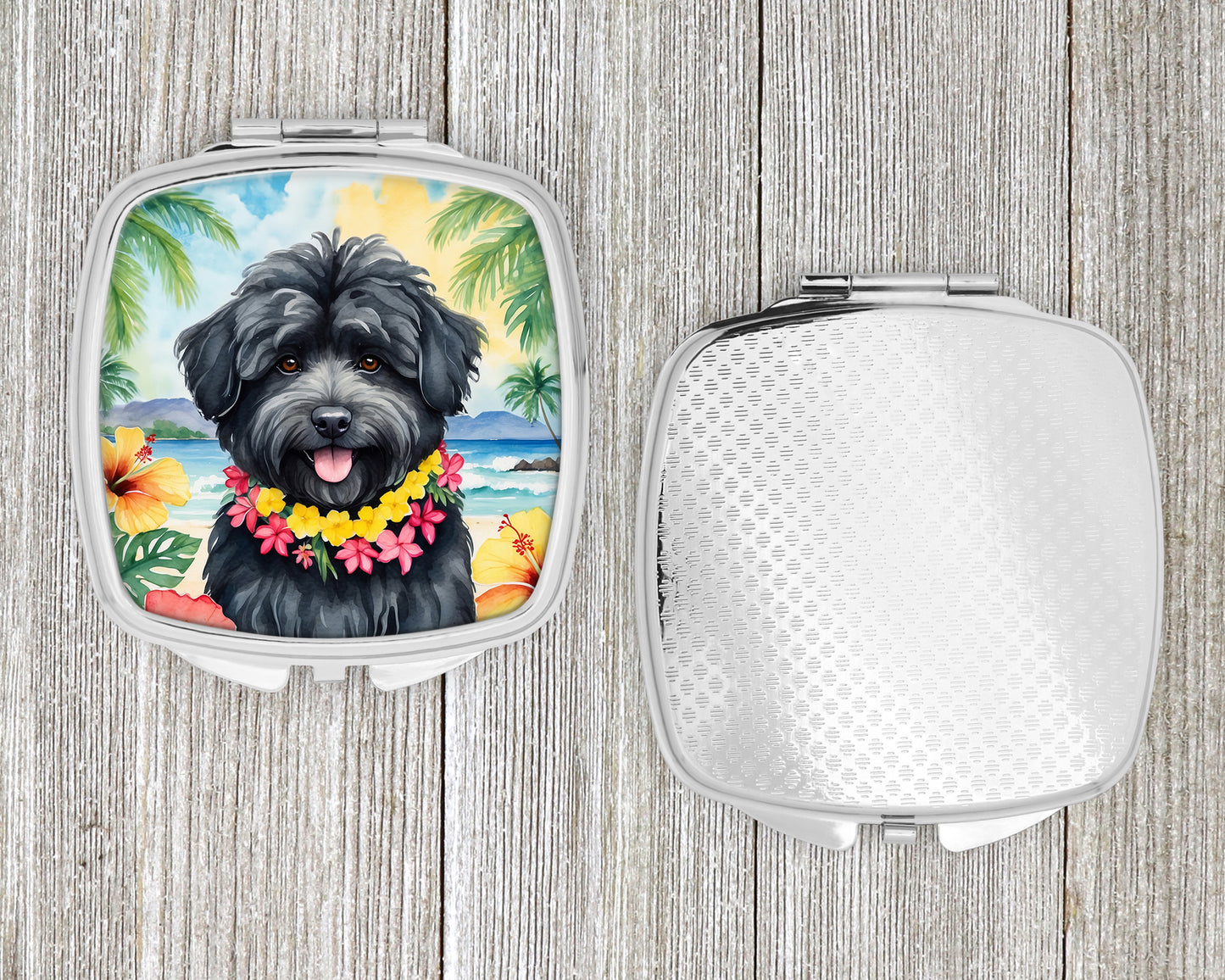 Puli Luau Compact Mirror