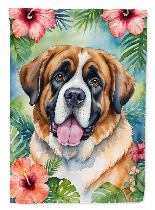 Buy this Saint Bernard Luau House Flag