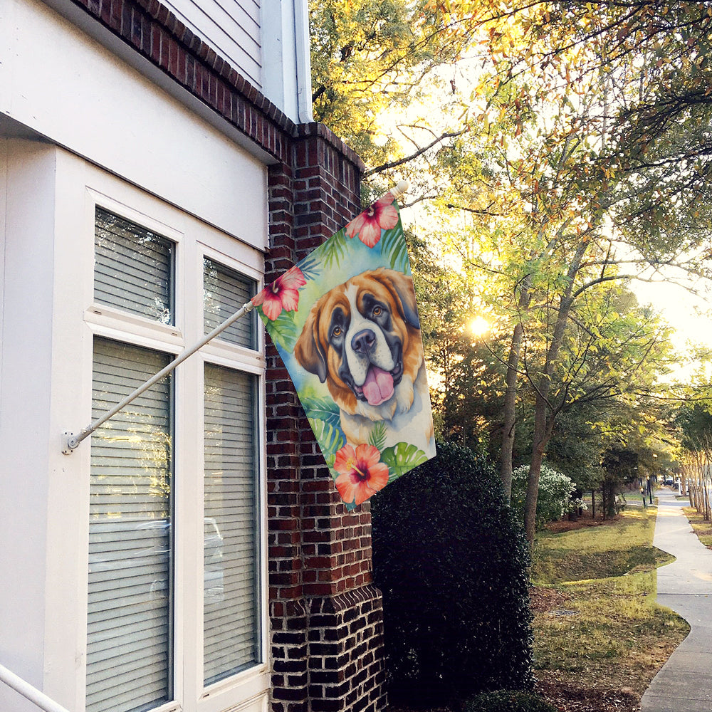 Saint Bernard Luau House Flag
