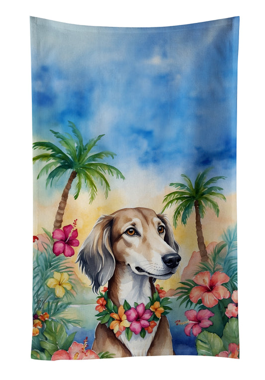 Buy this Saluki Luau Kitchen Towel