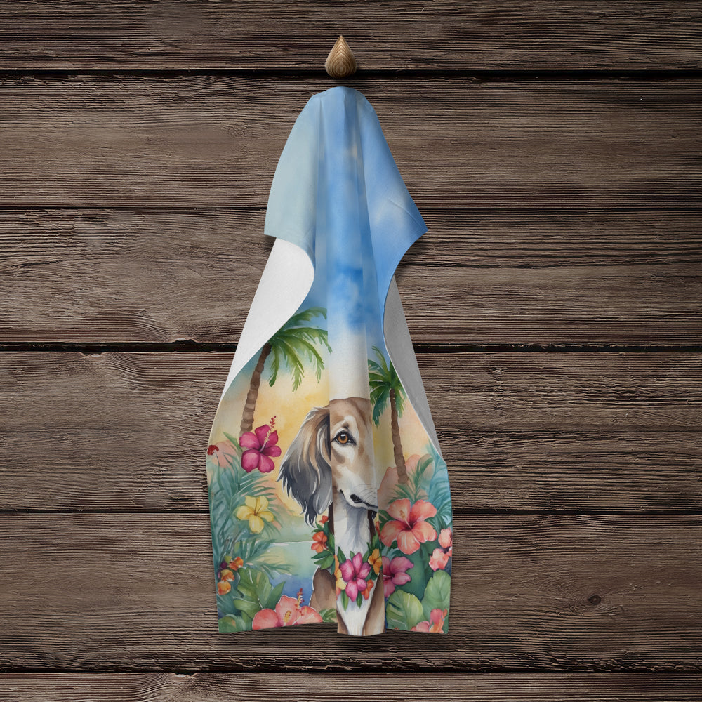 Saluki Luau Kitchen Towel