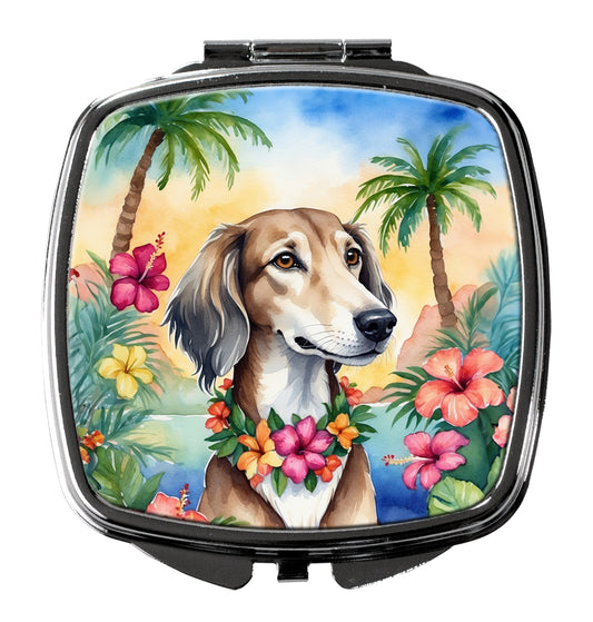 Buy this Saluki Luau Compact Mirror