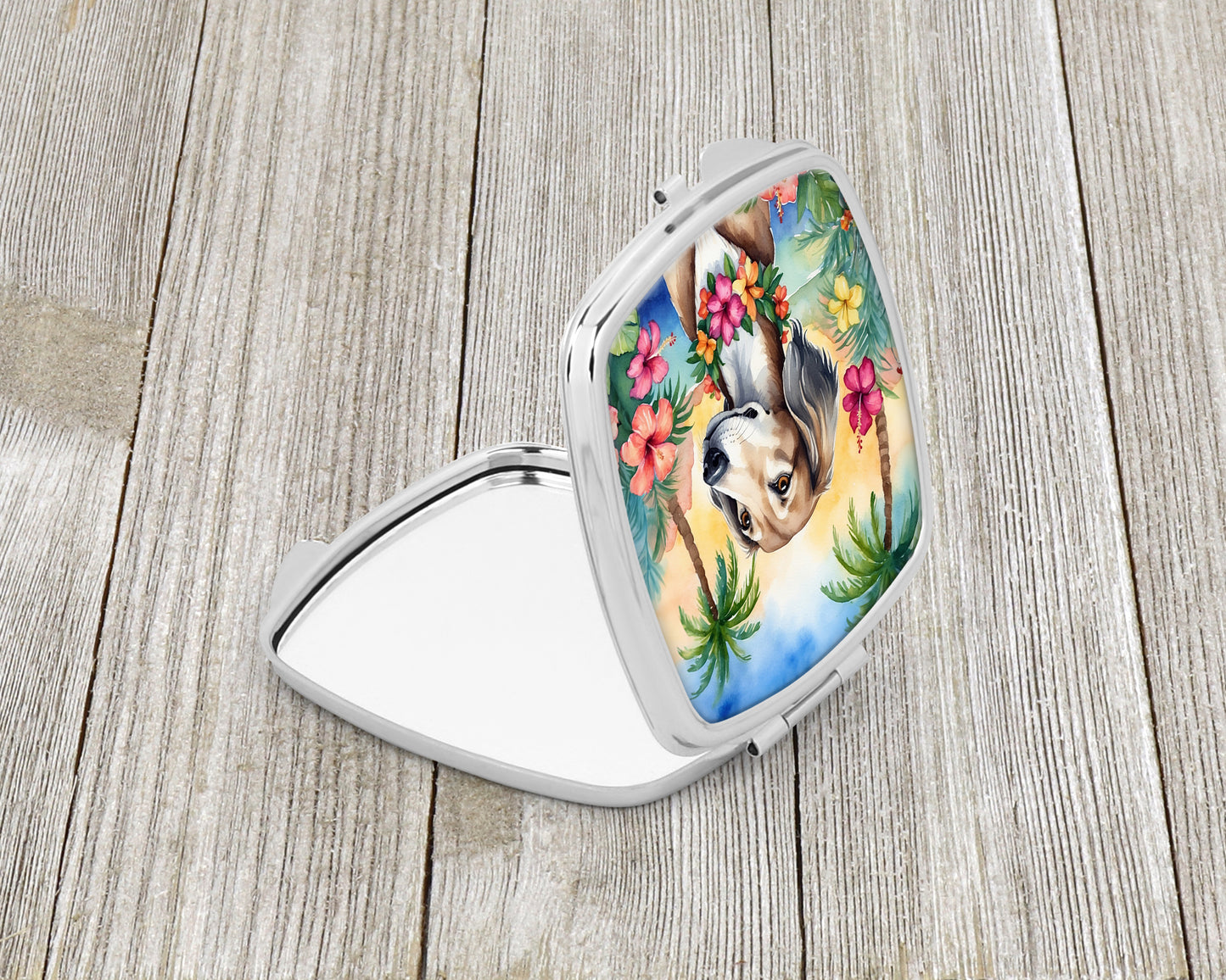 Saluki Luau Compact Mirror