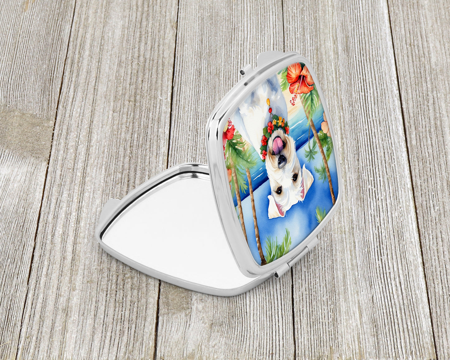 Sealyham Terrier Luau Compact Mirror