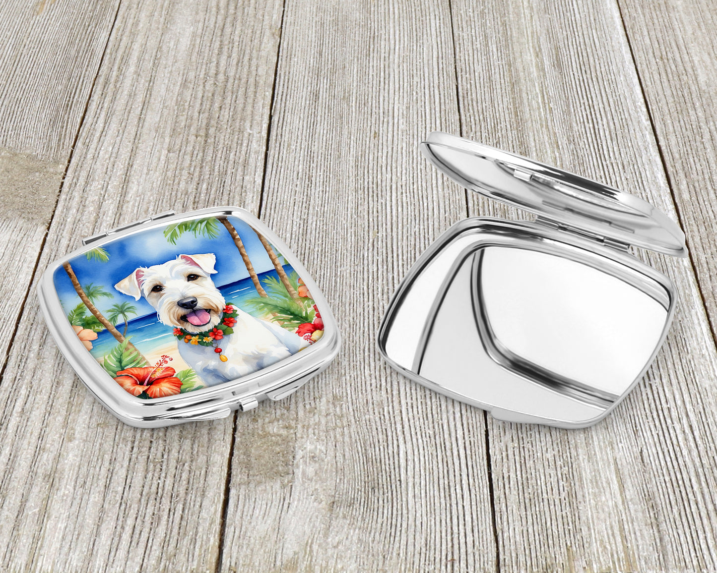 Sealyham Terrier Luau Compact Mirror