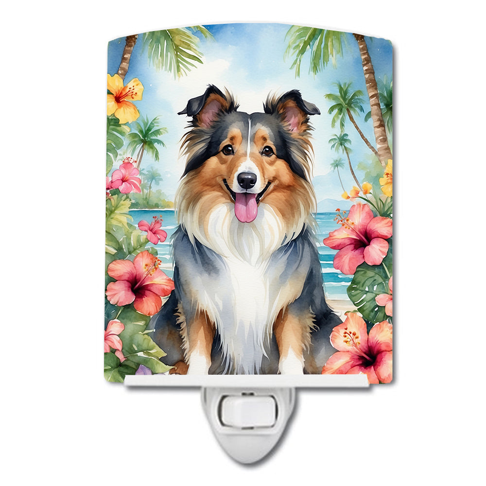 Buy this Sheltie Luau Ceramic Night Light