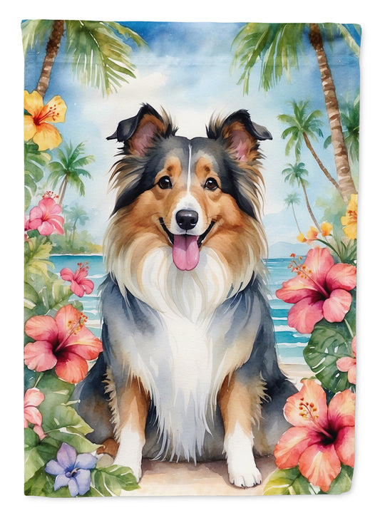 Buy this Sheltie Luau Garden Flag