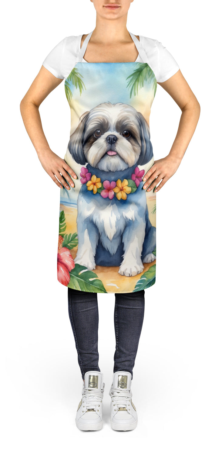 Shih Tzu Luau Apron