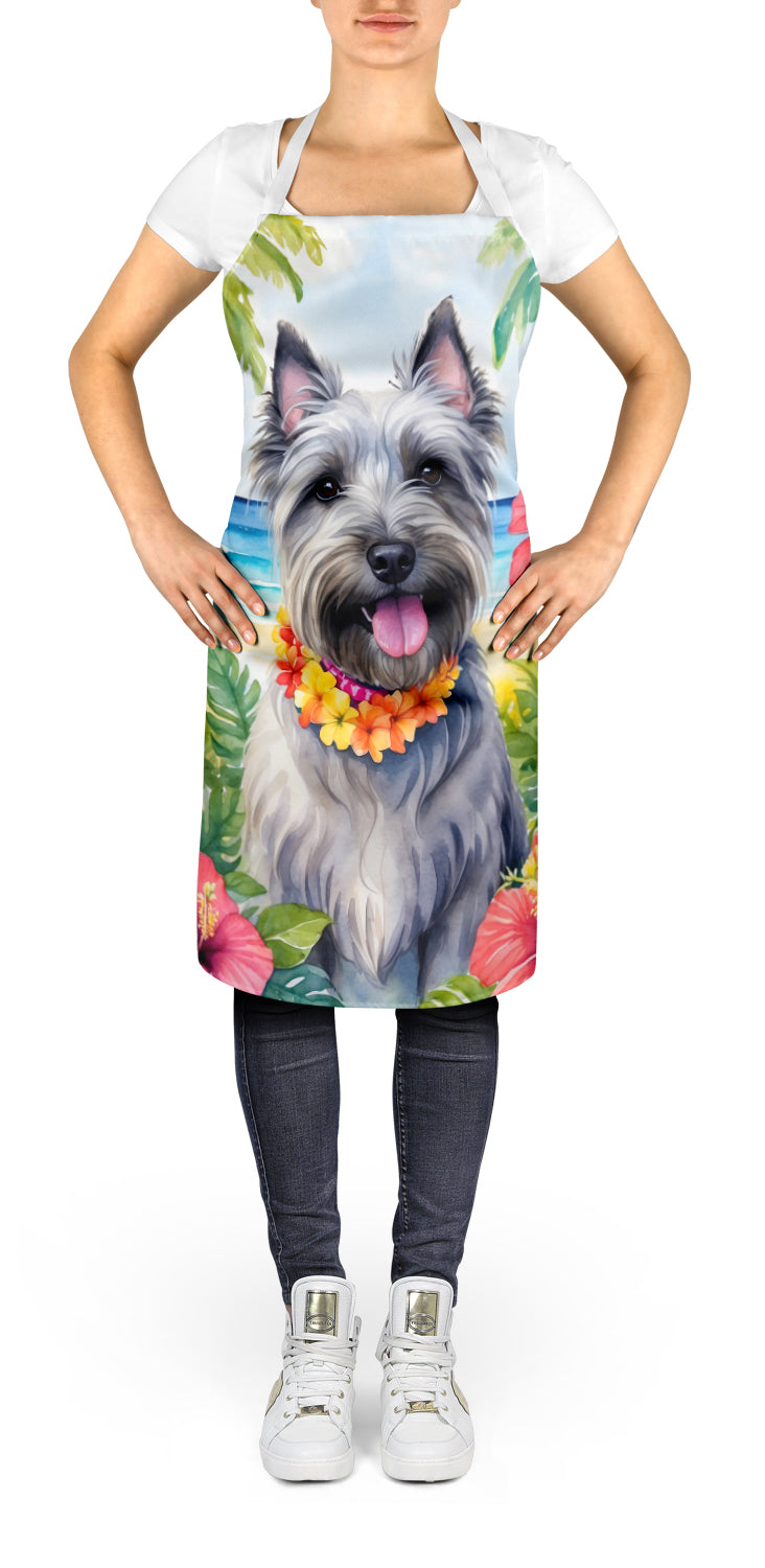 Skye Terrier Luau Apron