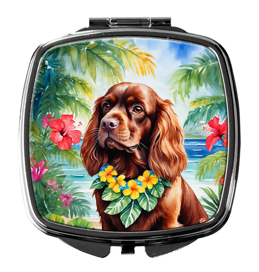 Buy this Sussex Spaniel Luau Compact Mirror