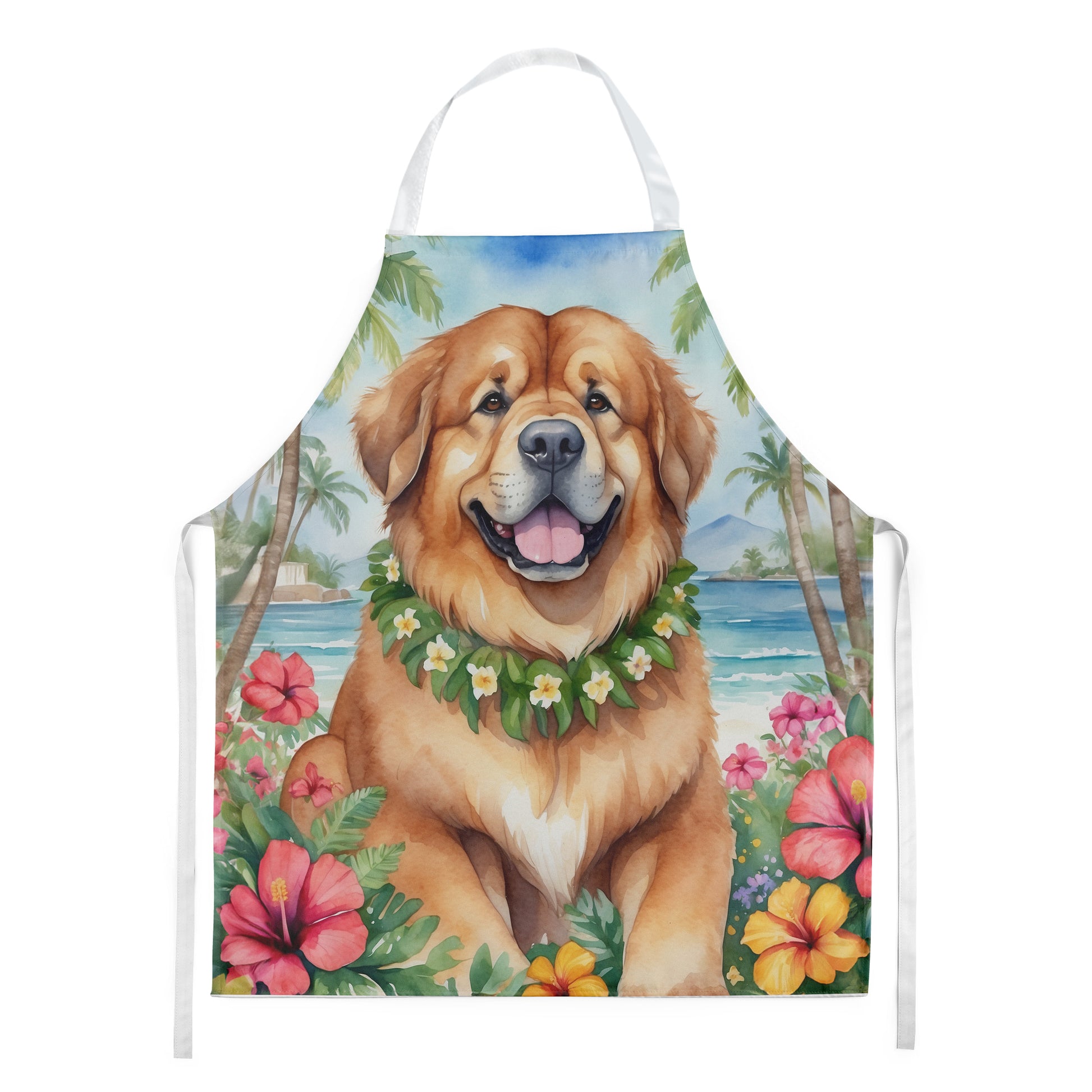 Buy this Tibetan Mastiff Luau Apron