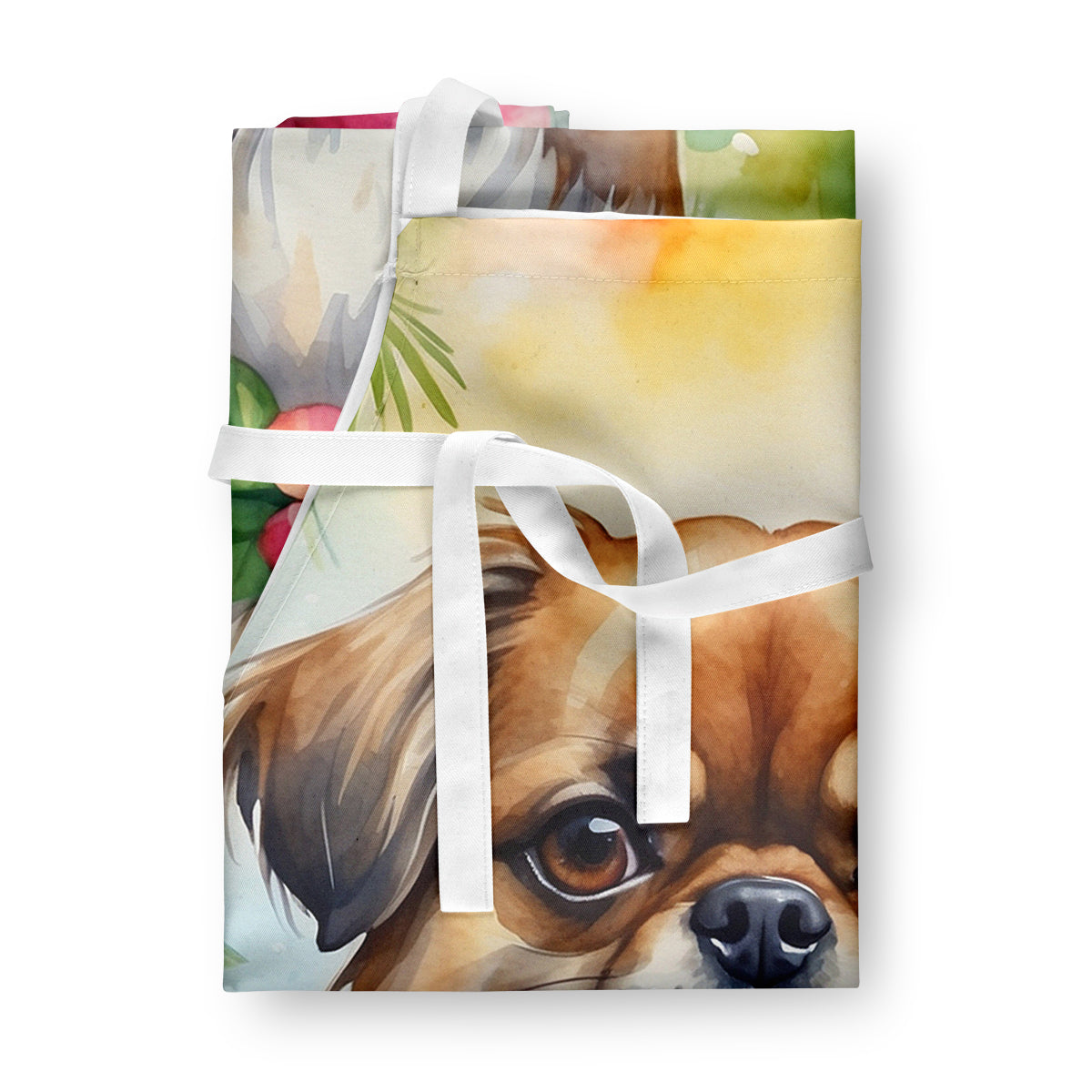 Tibetan Spaniel Luau Apron