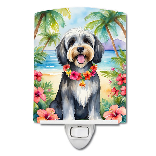 Buy this Tibetan Terrier Luau Ceramic Night Light