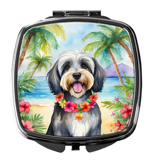 Buy this Tibetan Terrier Luau Compact Mirror