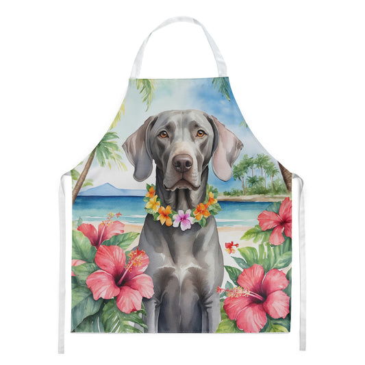 Buy this Weimaraner Luau Apron