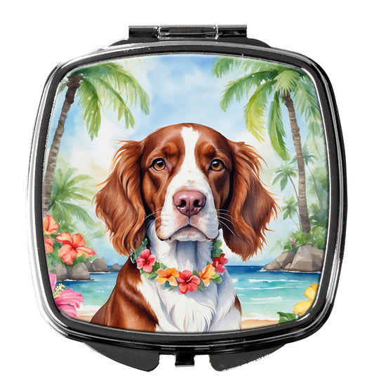 Buy this Welsh Springer Spaniel Luau Compact Mirror