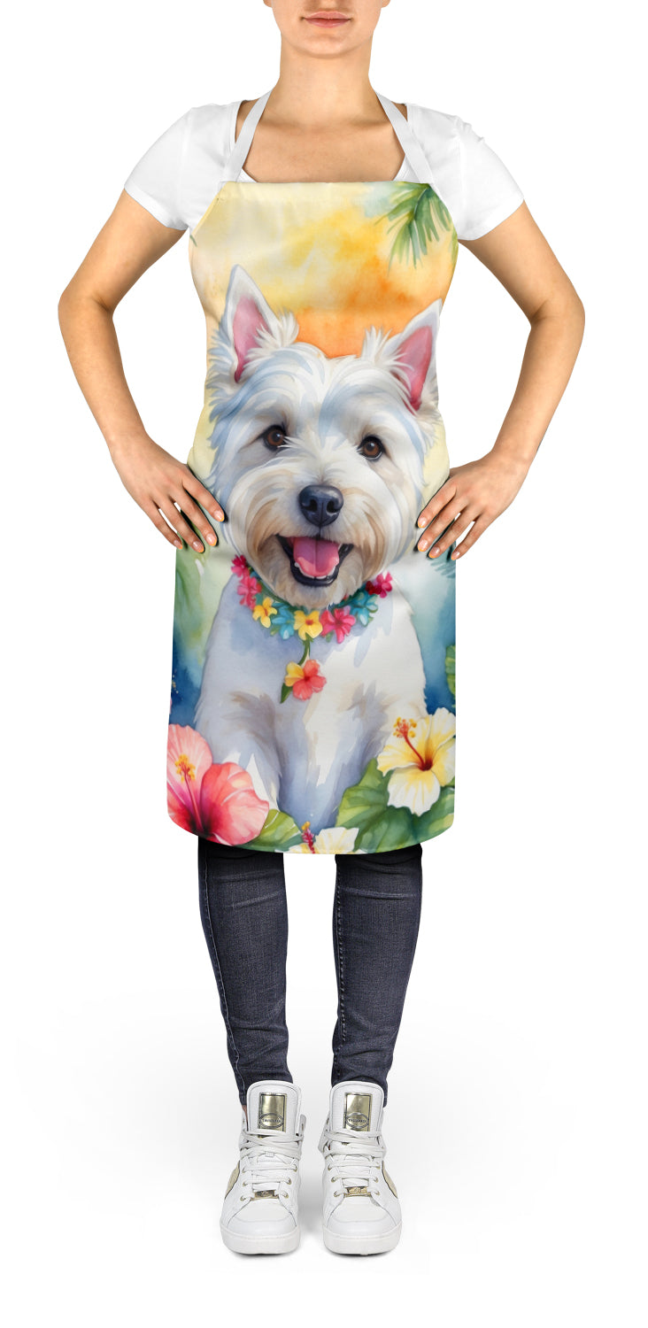 Westie Luau Apron