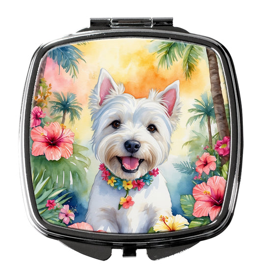 Buy this Westie Luau Compact Mirror