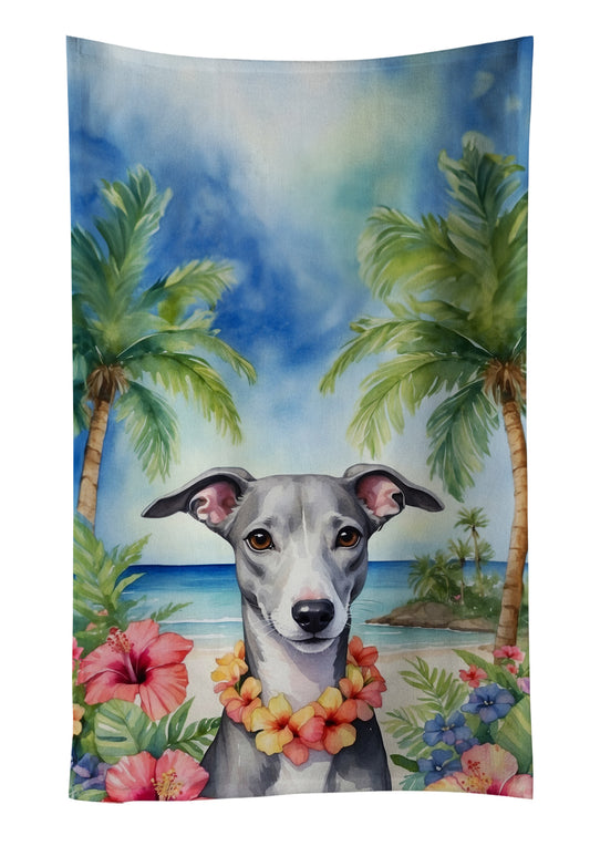 Buy this Whippet Luau Kitchen Towel