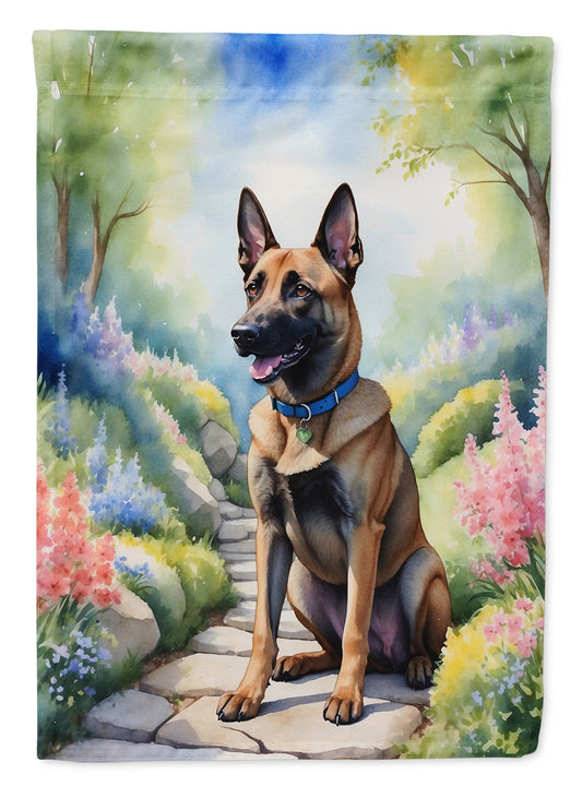 Buy this Belgian Malinois Spring Garden House Flag