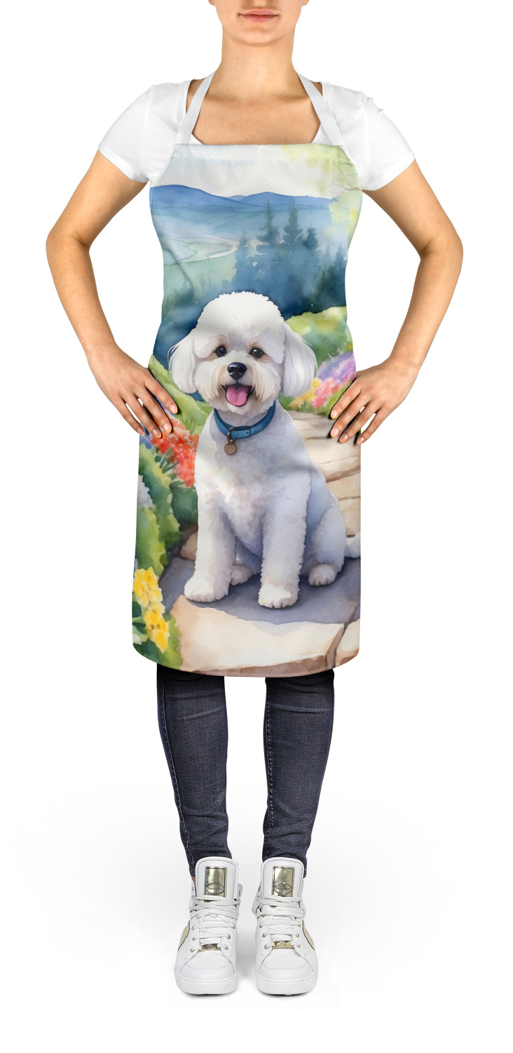 Bichon Frise Spring Path Apron