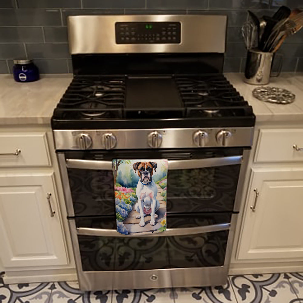 Boxer Spring Path Kitchen Towel