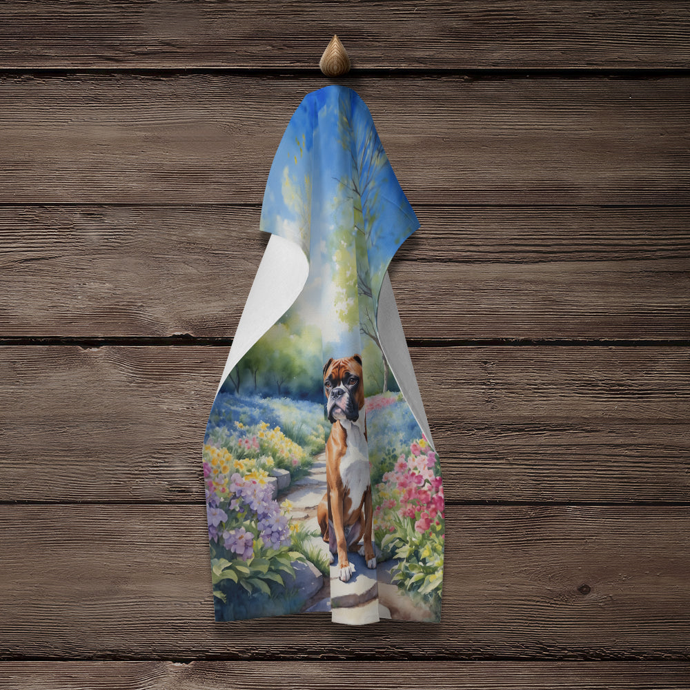 Boxer Spring Path Kitchen Towel