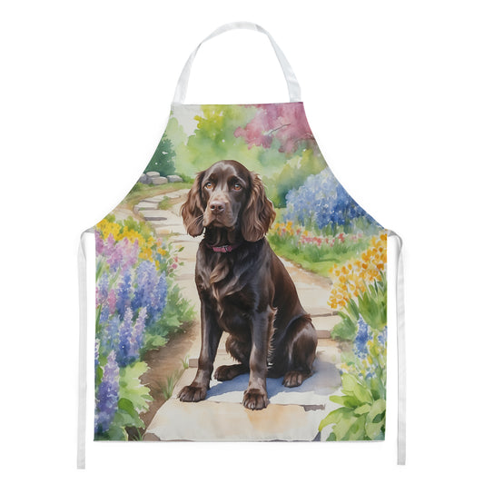 Buy this Boykin Spaniel Spring Path Apron