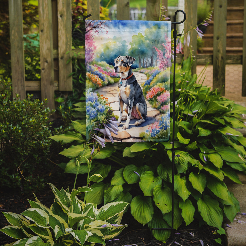 Catahoula Spring Path Garden Flag