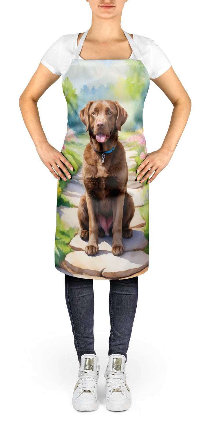 Chesapeake Bay Retriever Spring Path Apron