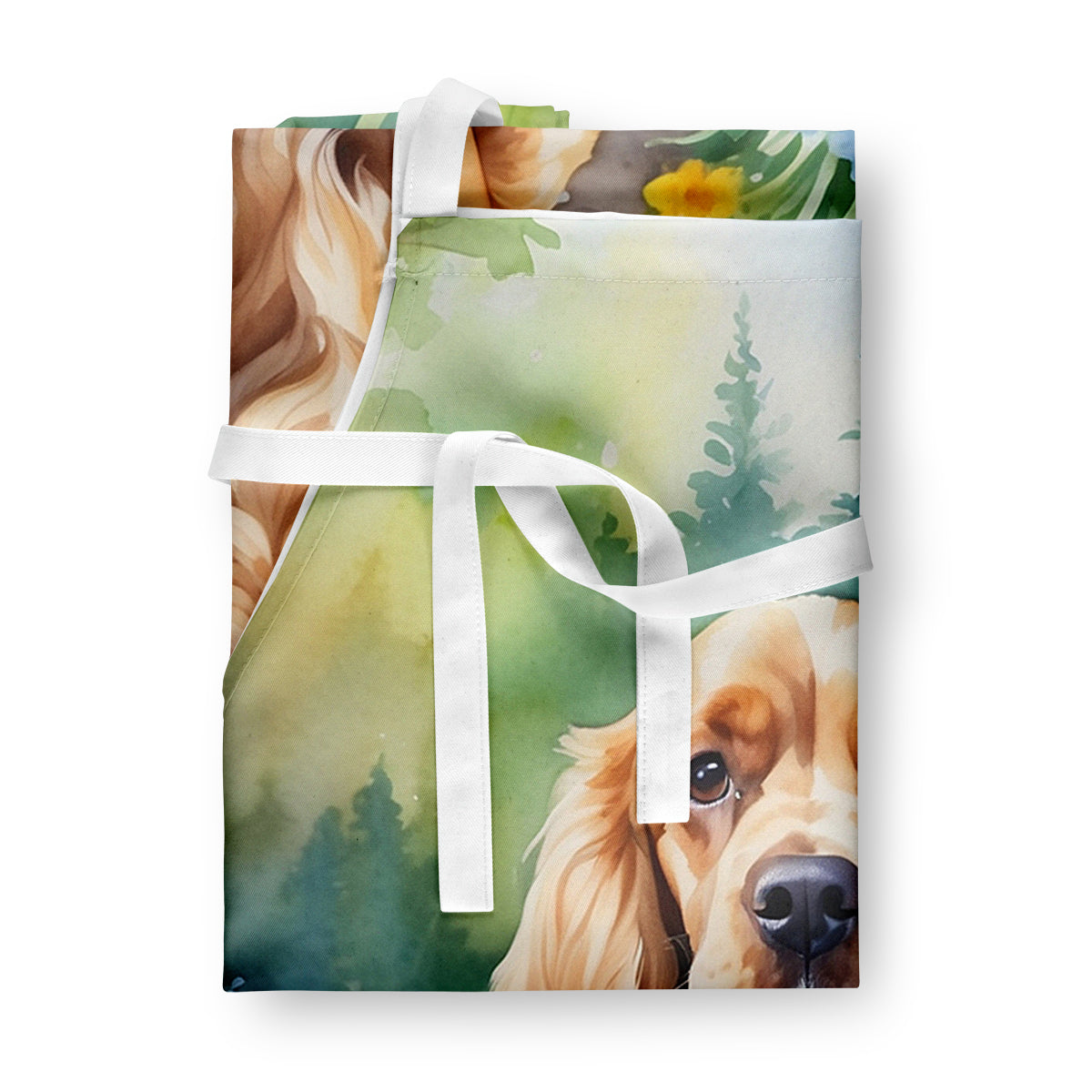 Cocker Spaniel Spring Path Apron