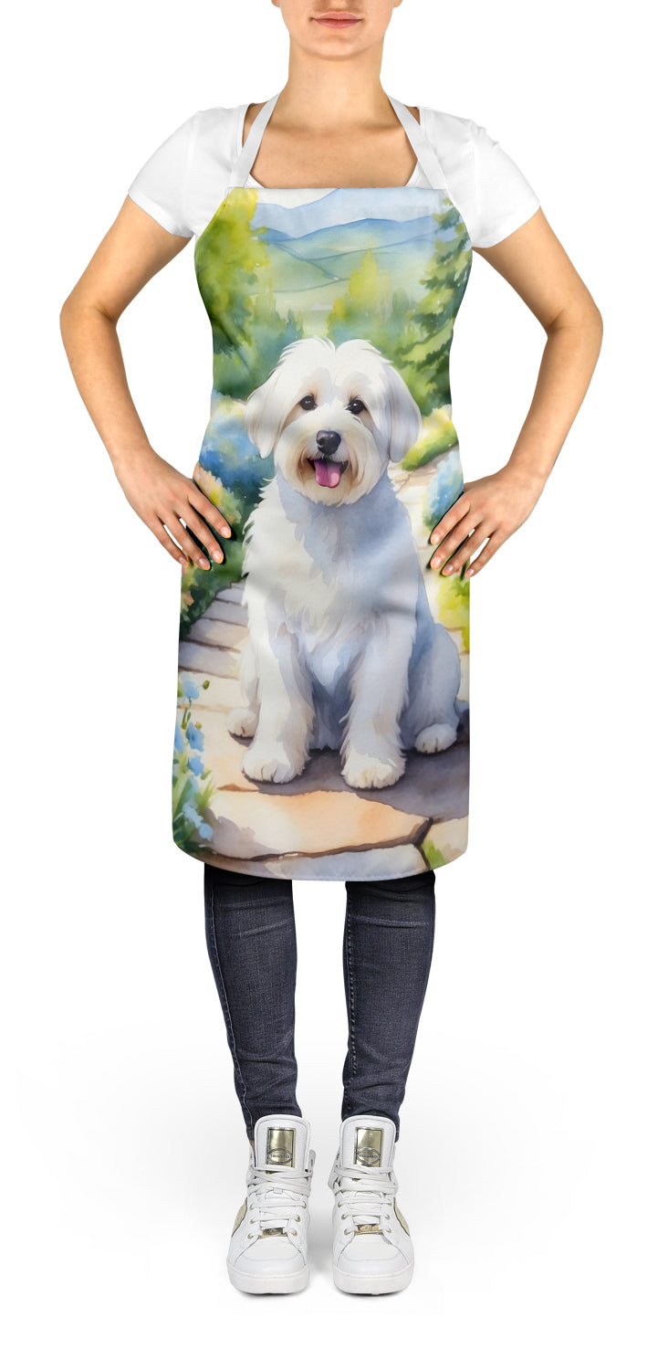 Coton de Tulear Spring Path Apron