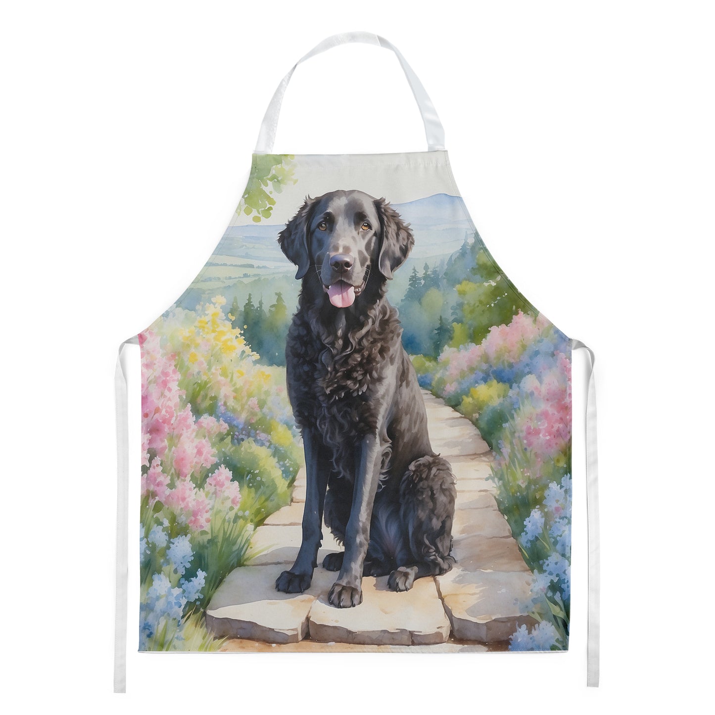 Buy this Curly-Coated Retriever Spring Path Apron