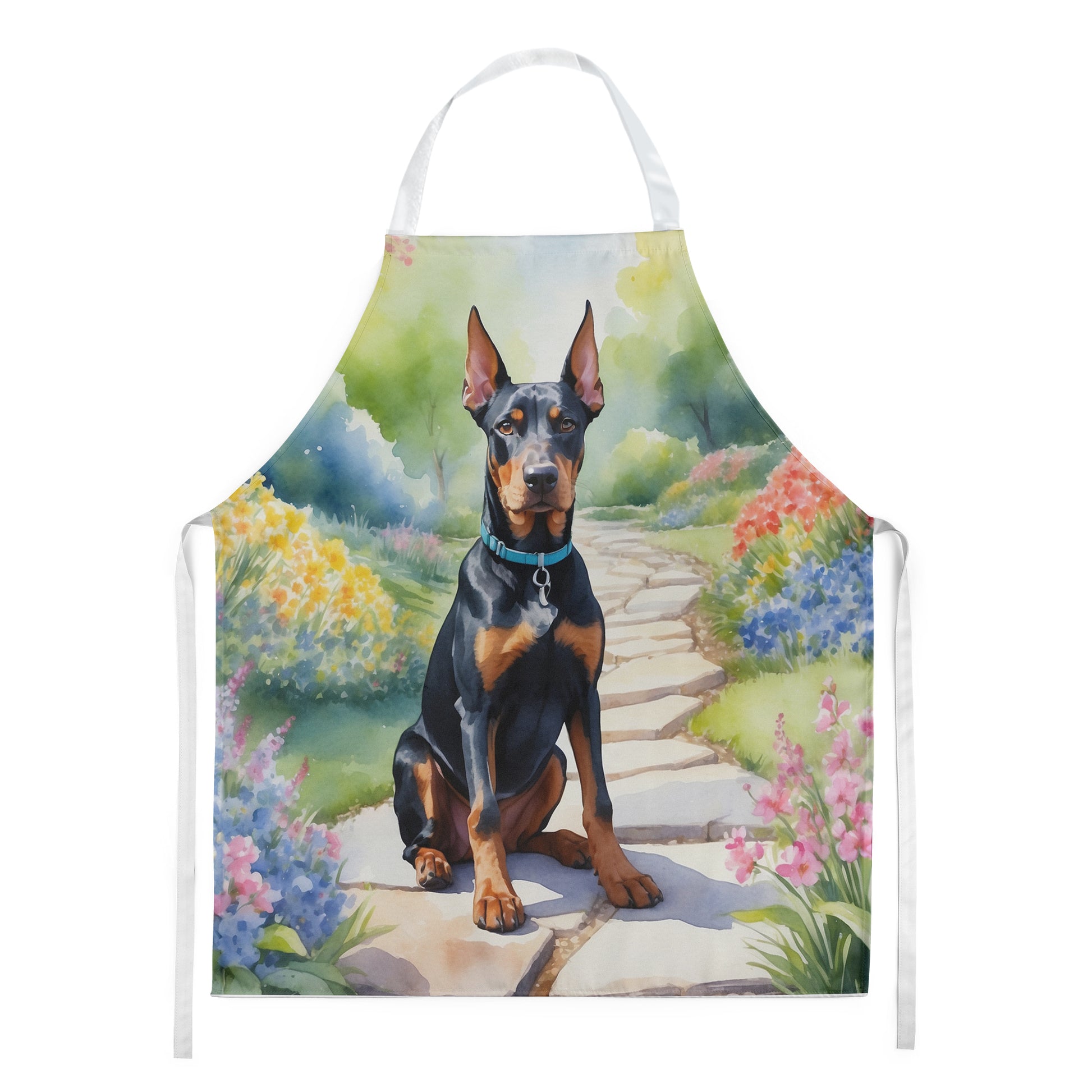 Buy this Doberman Pinscher Spring Path Apron