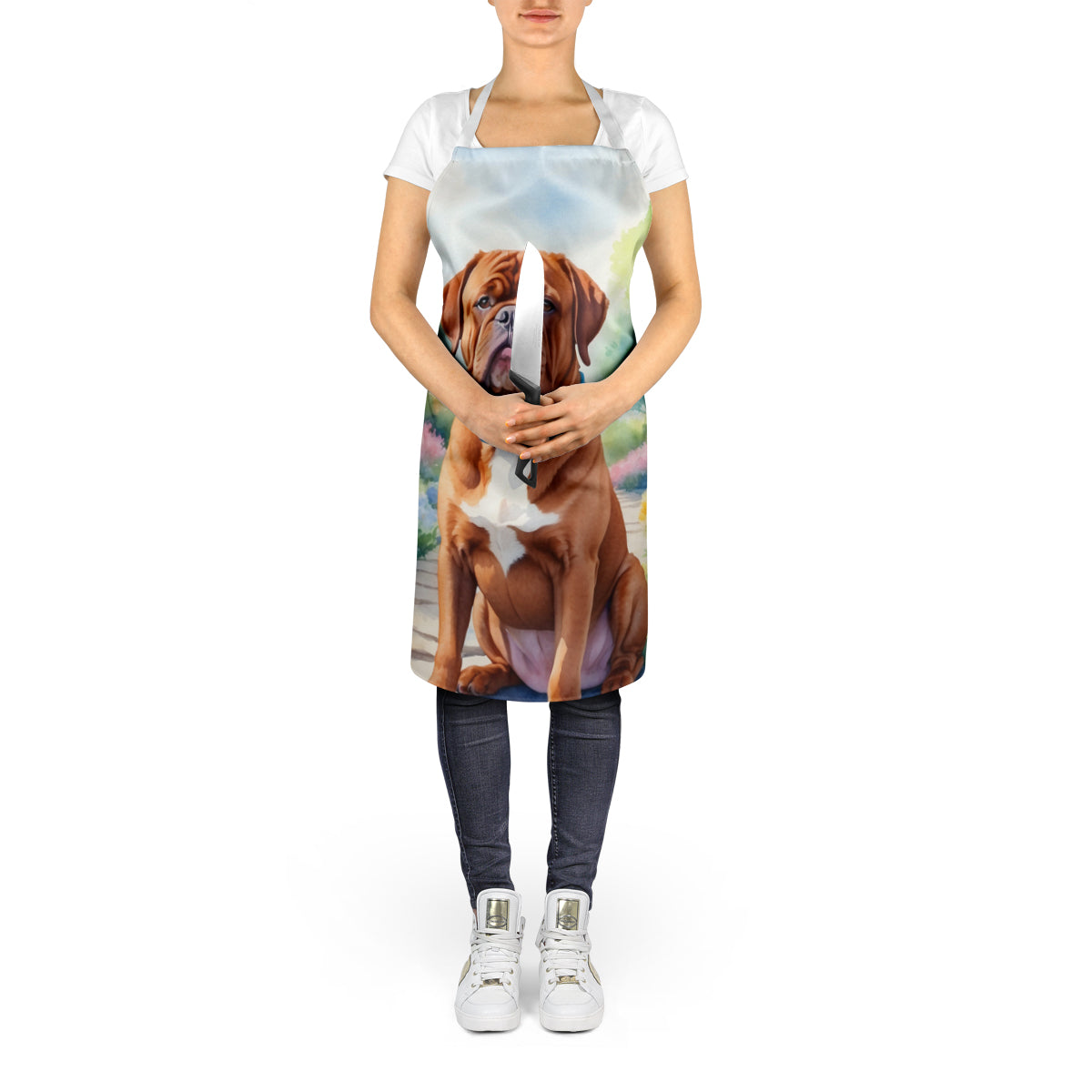 Dogue de Bordeaux Spring Path Apron