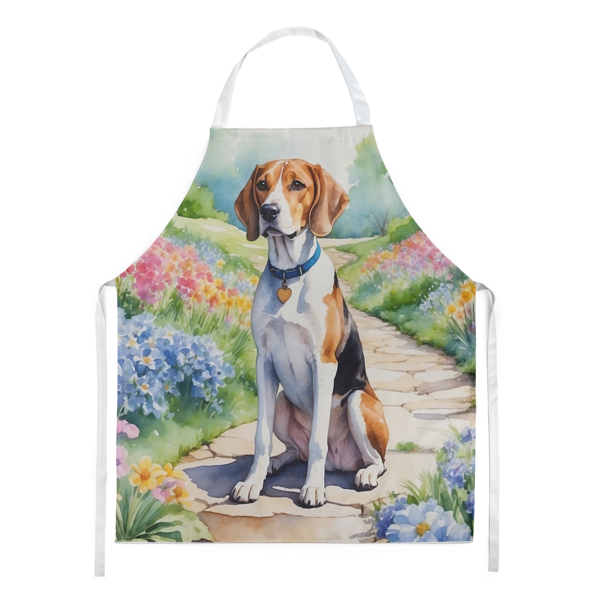 Buy this English Foxhound Spring Path Apron