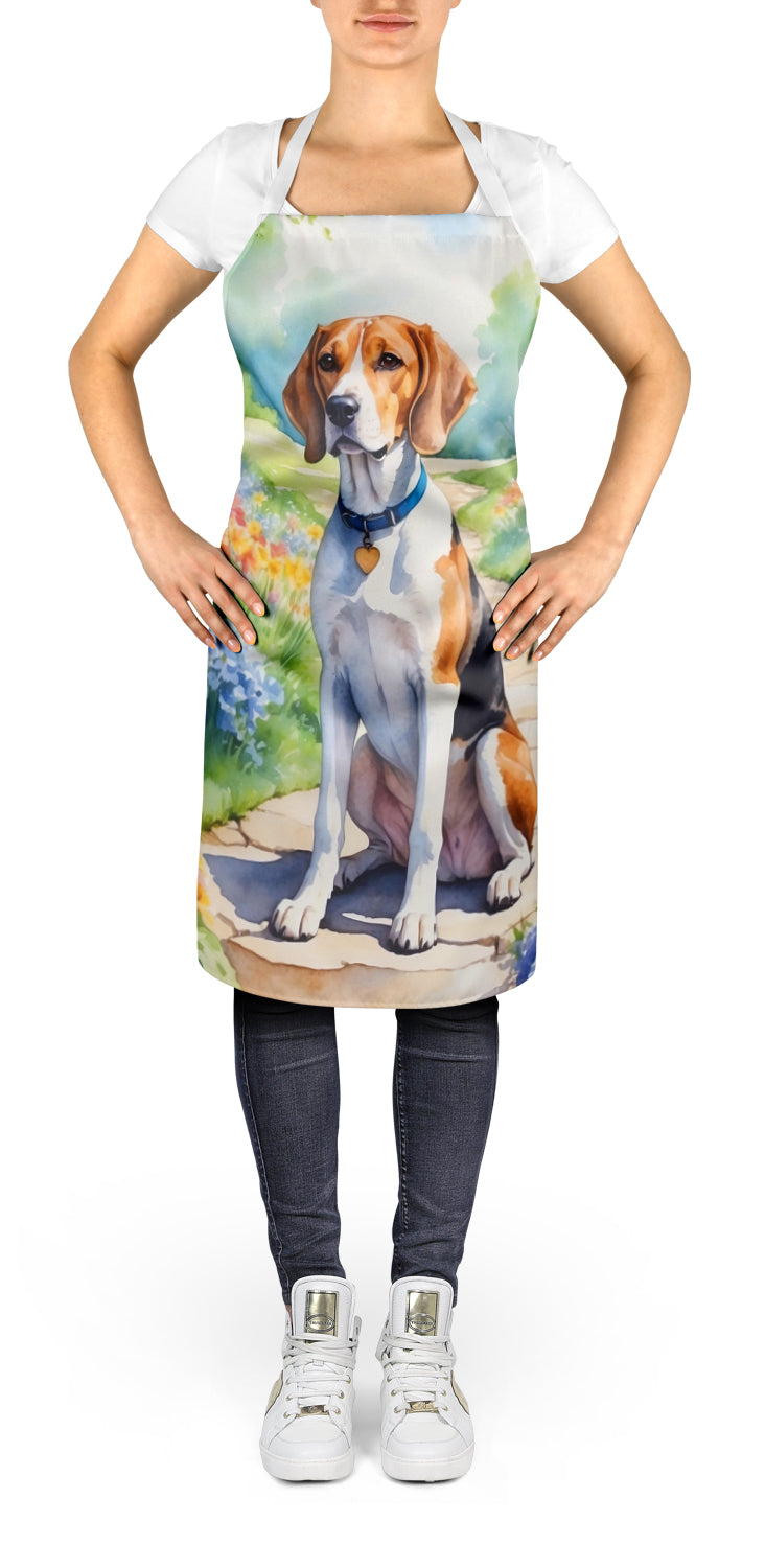 English Foxhound Spring Path Apron