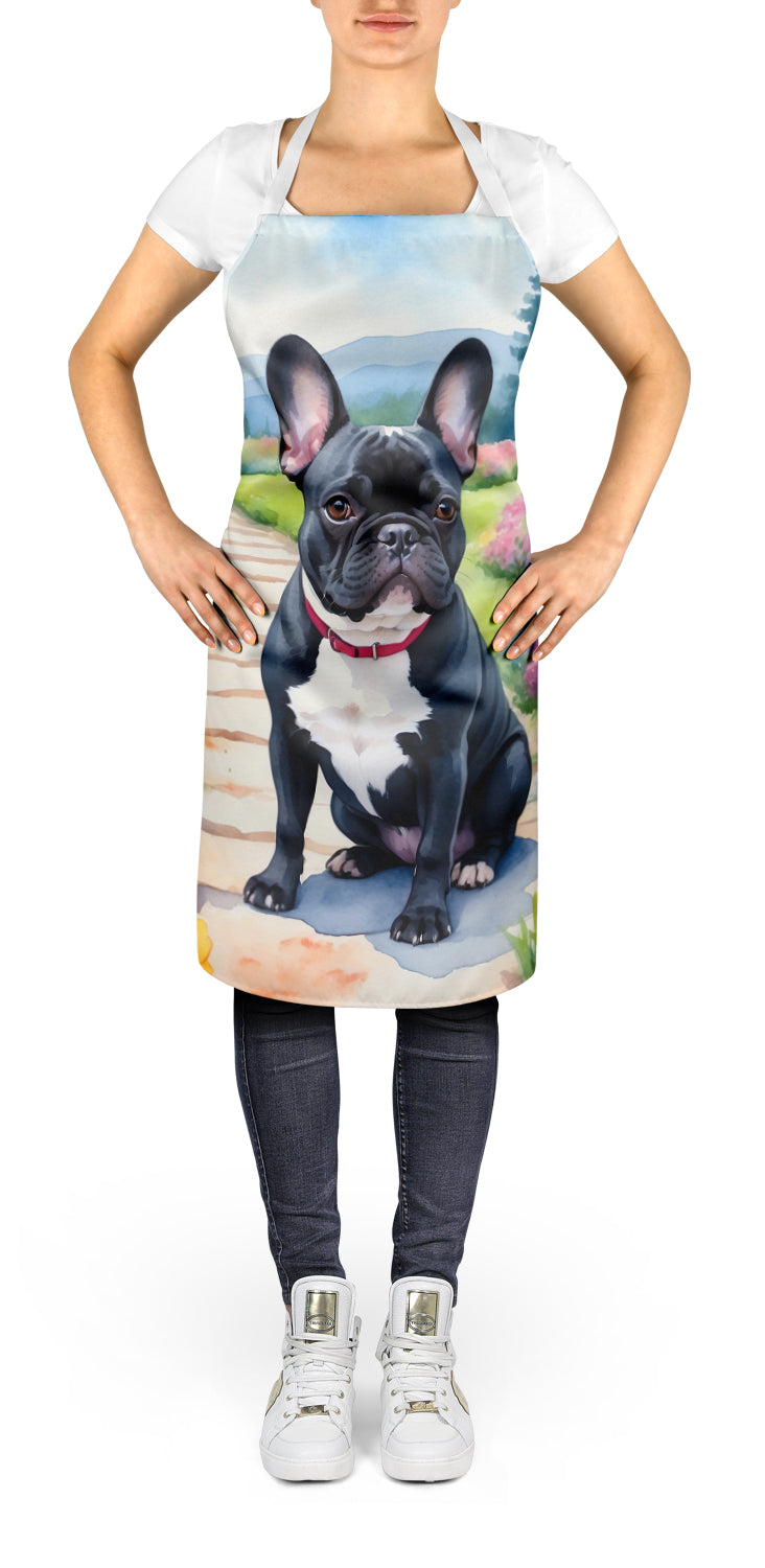 French Bulldog Spring Path Apron