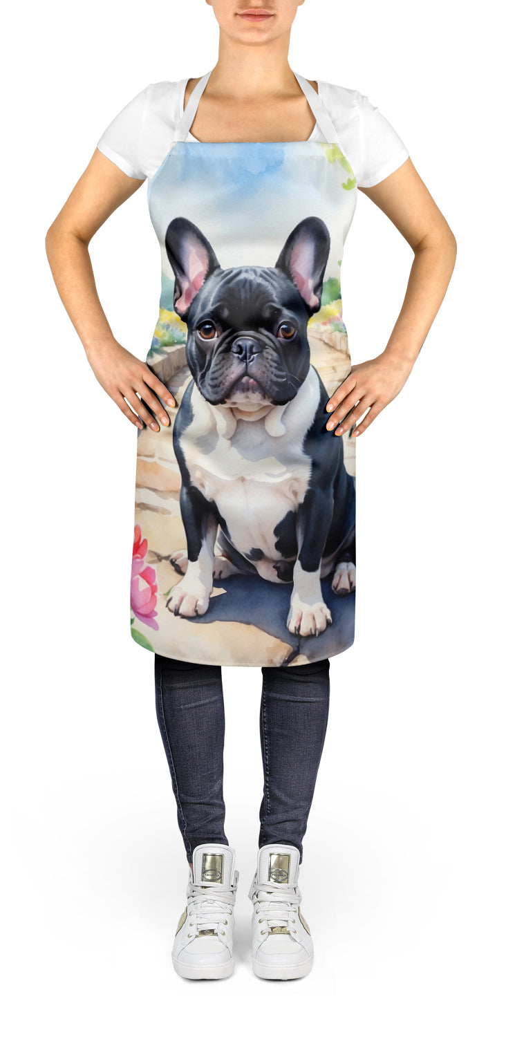 French Bulldog Spring Path Apron