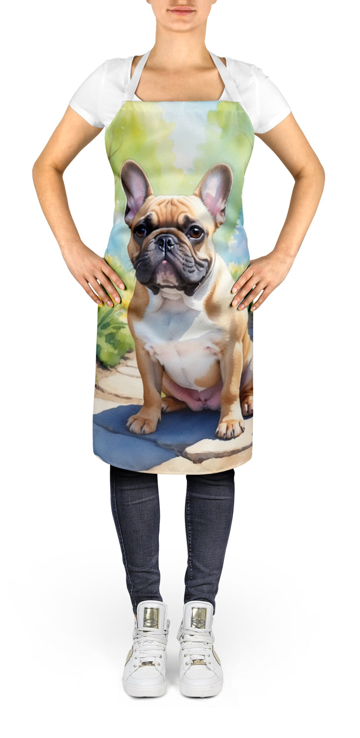 French Bulldog Spring Path Apron