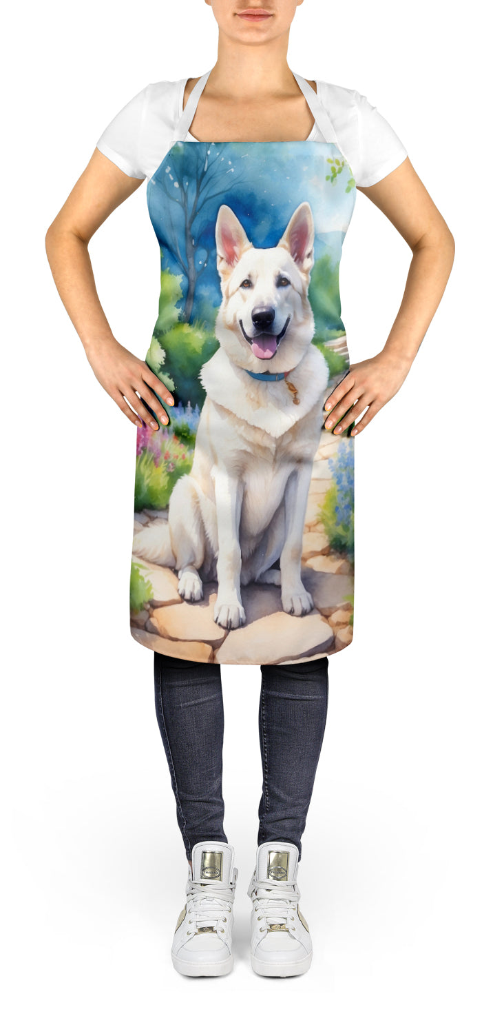 German Shepherd Spring Path Apron