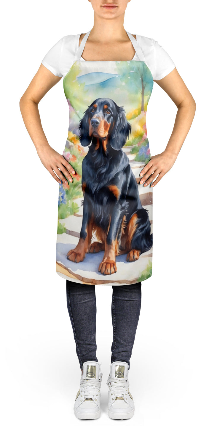 Gordon Setter Spring Path Apron