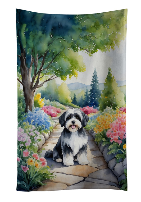 Buy this Havanese Spring Path Kitchen Towel