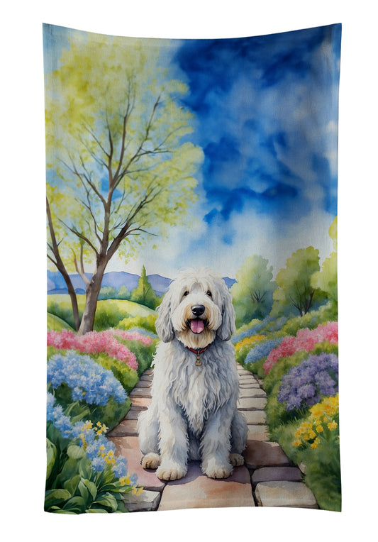 Buy this Komondor Spring Path Kitchen Towel