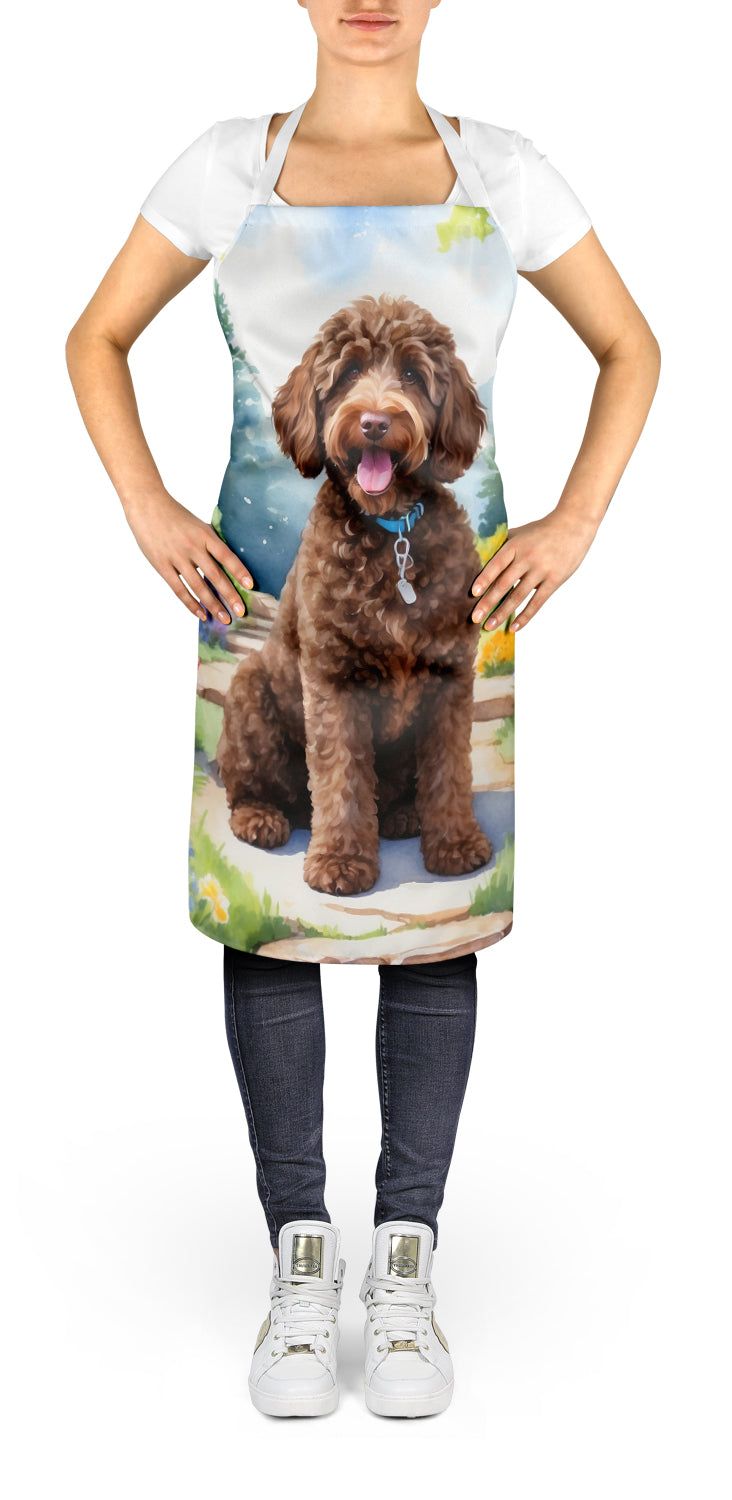 Labradoodle Spring Path Apron