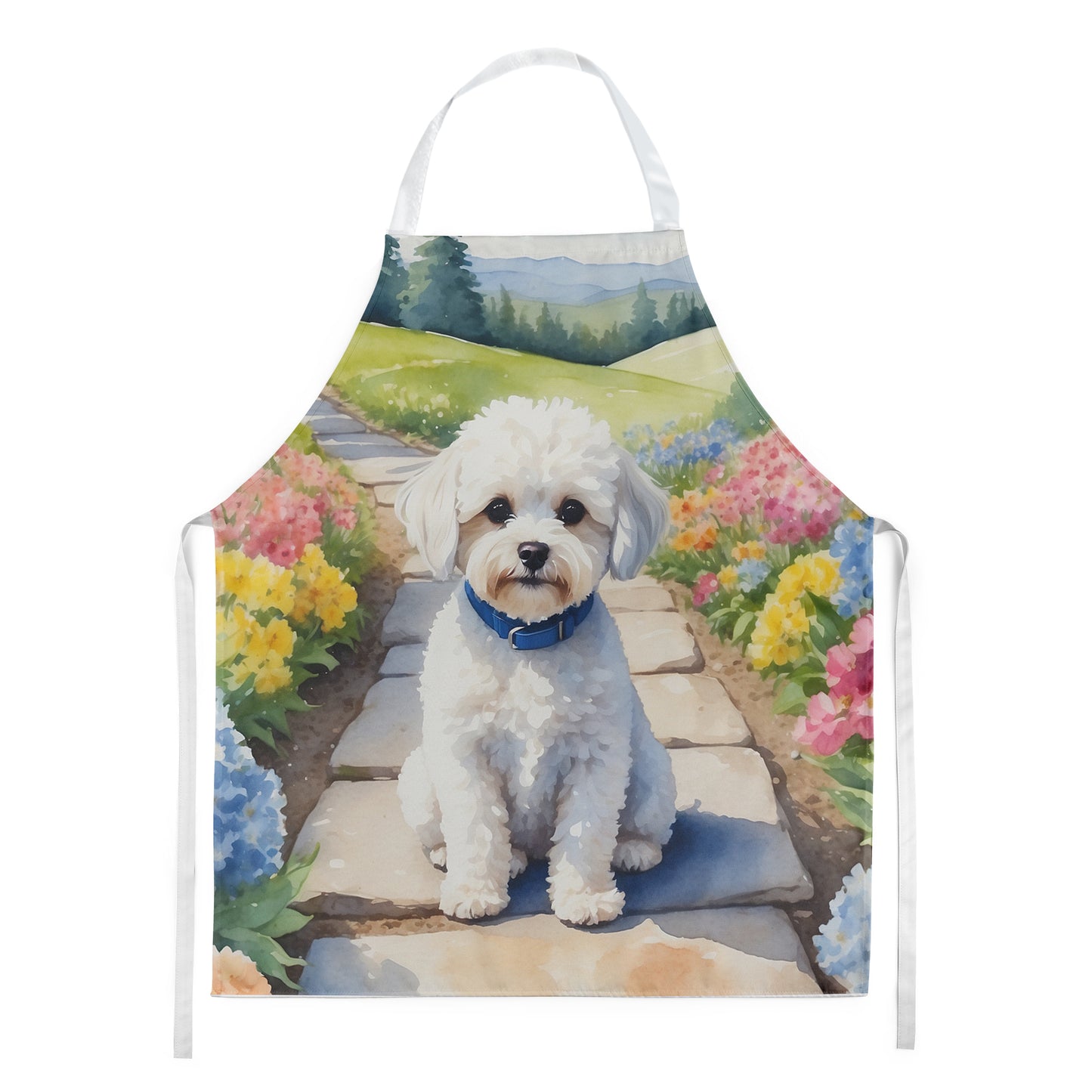 Buy this Maltipoo Spring Path Apron