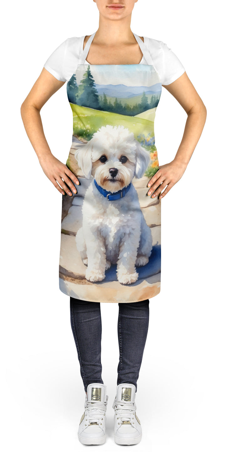 Maltipoo Spring Path Apron