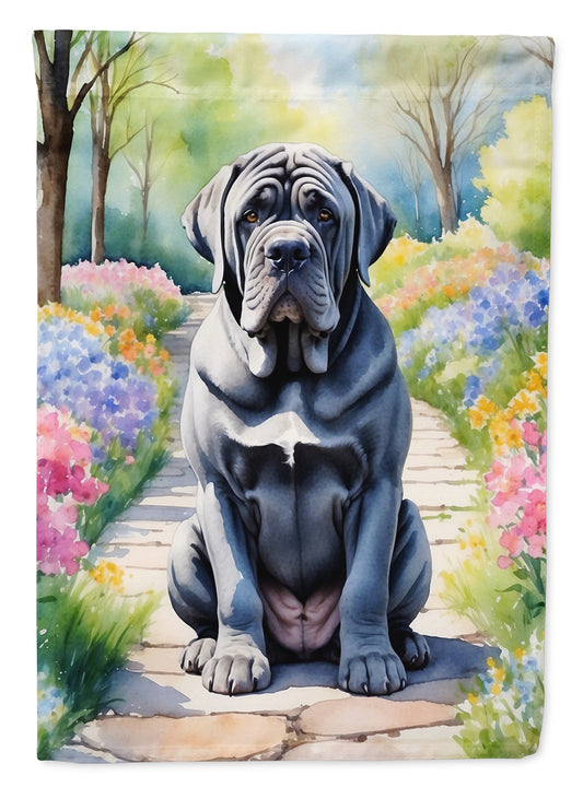 Buy this Neapolitan Mastiff Spring Path House Flag