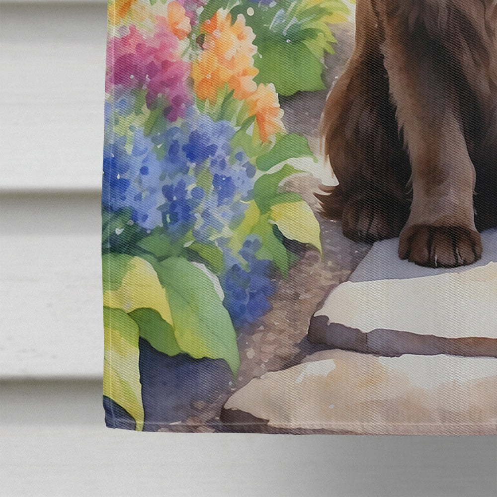 Newfoundland Spring Path House Flag